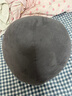 MUJI可当成腰垫使用的柔软靠垫 抱枕 腰托腰靠 炭灰色 35*35*35cm 实拍图