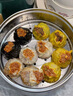 纸皮烧麦混合装（咸蛋黄+香菇+沙茶牛肉+黑椒牛肉）1400g 20只 实拍图