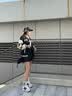 CAMILA KSENIA爆款阿甘鞋女士2026年新款时尚跑步鞋秋季女鞋休闲运动鞋老爹鞋子 蓝色 37 实拍图