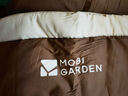 牧高笛（MOBIGARDEN）新月睡袋 户外登山露营保暖加宽可拼接便携信封式磨毛睡袋 单人1.8KG/松露色 实拍图