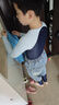迪卡侬（DECATHLON）中大童温泉泳衣长袖防晒蓝色太空151-160cm 4813964 实拍图