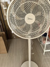 美的（Midea）【品质推荐】七叶轻音柔风电风扇/家用省电落地扇/台式电扇/广角摇头节能宿舍小型风扇 SAE35CA 实拍图