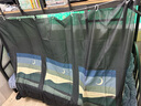 欧梵普 宿舍床帘上铺遮光帘大学生寝室上下铺加厚隐私帘子遮光蚊帐床帘 月夜款【两片+围三面-推荐下铺】 【开学季强烈推荐床帘】 实拍图