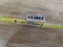 uni三菱浅色荧光双头记号笔（细0.6mm/粗4mm）可视窗 学生重点标记 PUS-102T 1支/袋 深黄色 实拍图