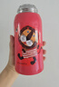 虎牌（TIGER）保温杯儿童保温杯水杯杯子双杯盖MBR-S06G-RR吸管款小狮子600ML 实拍图