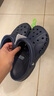 crocs卡骆驰洞洞鞋贝雅男鞋女鞋轻便耐磨一脚蹬拖鞋休闲鞋|10126 深蓝-410 43 (270mm) 实拍图