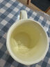 彩致（CAIZHI）马克杯家用陶瓷水杯学生泡茶杯办公室咖啡杯 奶油绿CZ6788 实拍图