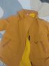 G.DUCKKIDS童装儿童冲锋衣三合一可拆卸春秋装男童外套防风夹克小童男孩风衣 黄色三合一 110  【建议身高105cm左右】 实拍图