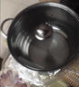 【活动中】食品级炖锅煮面条煮粥奶锅火锅电磁炉不锈钢汤锅家用锅 【大号 24CM】送盖 1cm 实拍图