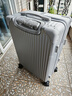 掌金者行李箱大容量拉杆箱登机箱皮箱轻音万向轮密码箱韩版长途旅行箱 银色拉链款 24英寸 【单人常用尺寸】 实拍图