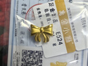 金小貅足金999蝴蝶结转运珠黄金吊坠女3D硬金在逃公主手链手串DIY时尚新 1g,大号蝴蝶结【多退少补】 实拍图