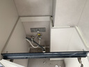 潜水艇（Submarine）黄铜双出水角阀双用洗衣机水龙头一进二出家用双开双控龙头京 【银色】4分角阀(一进二出) 实拍图