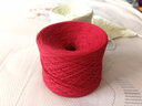 衣织都绣 棉纱线 老棉纱毛线 宝宝线纯棉线毛线团围巾毛衣线编织线婴儿童纯棉毛线 10大红 实拍图