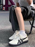 Onitsuka Tiger鬼塚虎男女款复古德训鞋轻便透气运动休闲板鞋TOKUTEN 1183B938 白色/黑色 37 实拍图