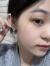 LnieerS999足银方形几何耳扣女小众设计高级感耳环养耳洞免摘耳钉银耳圈 几何耳扣【999足银】 实拍图