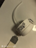 WOIBABY适配贝亲直饮吸管奶瓶配件学饮吸管水杯盖宽口径手柄三代通用 白色（12个月+）吸管弹力杯盖+手提绳 实拍图