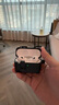 创思米 适用于AirPods Pro二代保护套pro2防摔磁吸保护壳苹果无线蓝牙耳机套防丢分体式智能弹盖 黑色 实拍图