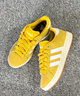 adidas「面包鞋」GRAND COURT BASE 00s休闲低帮板鞋男女阿迪达斯   银灰黄/白色/树脂黄   41 实拍图