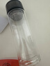 【⭐京东物流配送】高硼硅双层玻璃杯大容量泡茶杯水杯子茶水分离 【双层加厚】茶杯 350ml 1只 实拍图