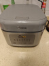 美的（Midea） 智能电饭煲家用电饭锅3-4-5-6人小型柴火饭3升4升多功能微压焖香预约快速饭不粘锅小米粥国家补贴 【钛钢灰色】按键音提示 | 4L 实拍图