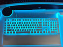 雷蛇（Razer）黑寡妇蜘蛛V4专业版 机械键盘 游戏键盘 RGB背光 游戏电竞 绿轴 带RGB腕托 白色 实拍图