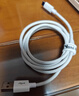 那物充电线Type-C数据线100w超级快充线6A编织防折断USB-C加粗耐用车载适用华为荣耀小米vivo手机oppo 白色【一条装】100W/88W/66W超级快充 1米 实拍图