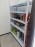 Y8 货架置物架仓储家用超市货架仓库多层展示架重型地下室储物架 2米高白色-5层-主架 【600kg】长150宽50=虚标1200kg 实拍图