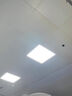 烁室LED平板灯600x600集成吊顶灯6060面板扣板灯吸顶天花灯办公室灯 38-W-600*600mm-高亮白光白框 实拍图