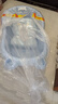 世纪宝贝（babyhood）婴儿洗澡盆浴盆 宝宝坐浴盆 赠浴垫+水温计 适用0-6岁 313天蓝色 实拍图