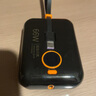 AOBNTECH【3C认证 迷你】自带双线66W超级快充充电宝20000M超大容量毫安可上飞机便携小巧适用华为苹果手机 钢琴黑【自带双线超级快充】标配版 实拍图