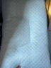 洁丽雅（Grace）枕芯枕头 颈椎枕分区针织按摩枕水立方中枕45*70cm 白色 一对装  实拍图