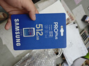 三星（SAMSUNG）512GB SD存储卡 高速PRO蓝卡 U3SD相机内存卡支持微单/单反相机4K视频 读速180MB/s写速130MB/s 实拍图