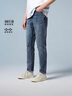 杰克·琼斯（JACK&JONES）男装修身牛仔裤男弹性品牌男裤休闲高档潮流四季款宽松直筒裤子 135中蓝牛仔 修身 32 175 W32/L32 实拍图