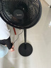 美的（Midea）【超级单品】七叶轻音立式电风扇家用柔风落地扇台式桌面小型风扇大风量节能摇头宿舍电扇 SAF30AB 实拍图