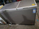 澳柯玛（AUCMA）国补20%-双温冰柜冷柜冷藏全铜管家用大冷冻商用顶开门小冰柜速冻保鲜柜卧式电冰箱一级能效家电 灰 286L ,286CHN,原287CHN双温 实拍图