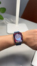 Apple/苹果 Watch Series 10 智能手表GPS+蜂窝款46毫米银色铝金属表壳丹宁色运动型表带S/M MWYF3CH/B 实拍图