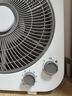 美的（Midea）电风扇 家用台式桌面小风扇鸿运扇宿舍卧室节能电扇台扇转页扇轻音低噪五叶风扇 KYT30-21MA 实拍图