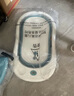 十月结晶婴儿洗澡盆新生儿大号可折叠智能感温格洛里蓝浴盆浴网浴垫3件套 实拍图