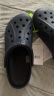 卡骆驰crocs洞洞鞋贝雅男鞋女鞋轻便耐磨一脚蹬拖鞋休闲鞋|10126 黑色-001 41 /42(260mm) 实拍图