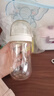 bebebus【配件】铂晶钻光奶瓶宽口偏心仿母乳防胀气吸管奶瓶配件链接 单奶嘴（0-1月新生儿） 实拍图
