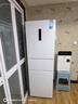 美的（Midea）283白色三门三开门大容量家用小型电冰箱一级能效风冷无霜租房小冰箱多门以旧换新【国家补贴】 实拍图