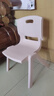 加厚儿童餐椅防滑小椅子家用宝宝婴儿桌椅凳子幼儿园儿童靠背椅子 8753粉色小号 实拍图