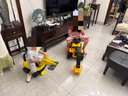爸爸妈妈挖掘机玩具车儿童可坐人男孩遥控电动可挖挖土机大号工程车带推把 实拍图