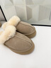UGG秋季女士经典舒适厚底毛拖包头休闲懒人毛毛鞋勃肯鞋 1122550 SAN | 沙色 37 实拍图