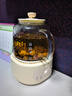 小熊（Bear）全玻璃壶体养生壶恒温壶 办公室多功能煮茶壶花茶壶 0金属养生杯 24h预约24h保温 1L YSH-P10Q7 实拍图