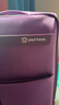 大嘴猴（paul frank）牛津布拉杆箱女帆布行李箱男轻音万向轮旅行大容量布箱防刮密码箱 紫色/升级版 26英寸 实拍图