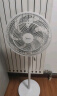 美的（Midea）【品质推荐】七叶轻音柔风电风扇/家用省电落地扇/台式电扇/广角摇头节能宿舍小型风扇 SAE35CA 实拍图