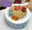 元祖（GANSO）8号狮子座蛋糕800g 动物奶油星座蛋糕 生日蛋糕同城配送当天送达 实拍图