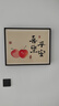 柳莺花燕免打孔电表箱装饰画现代简约客厅餐厅挂画电闸箱配电箱遮挡壁画 喜乐平安 50X40遮挡40X30表箱 上掀款 实拍图