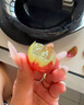 教蔬鲜生【顺丰直达】现摘无籽蓝宝石新鲜葡萄金手指黑美人拇指黑提子 1斤净重单果【10mm-15mm】 实拍图